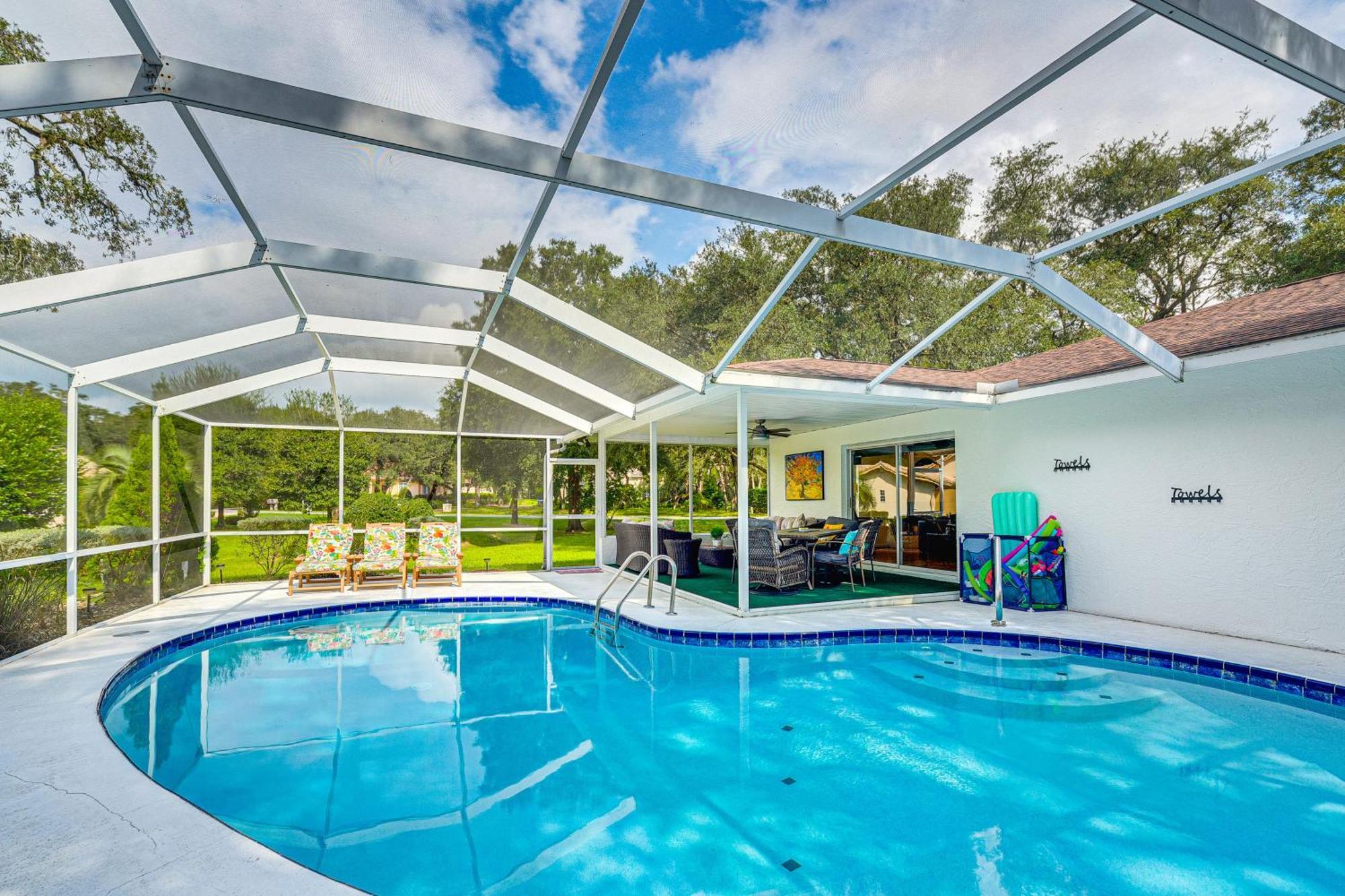 Spacious Citrus Hills Home With Pool And Game Room! Hernando 外观 照片