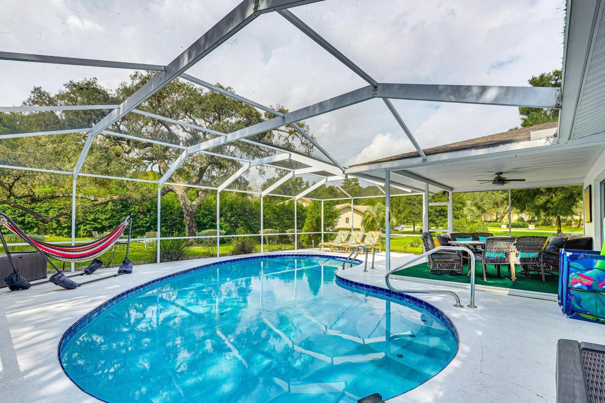 Spacious Citrus Hills Home With Pool And Game Room! Hernando 外观 照片